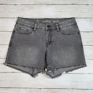 Soundstyle • Hope High Rise Comfort Stretch Gray Wash denim Shorts • Size 4